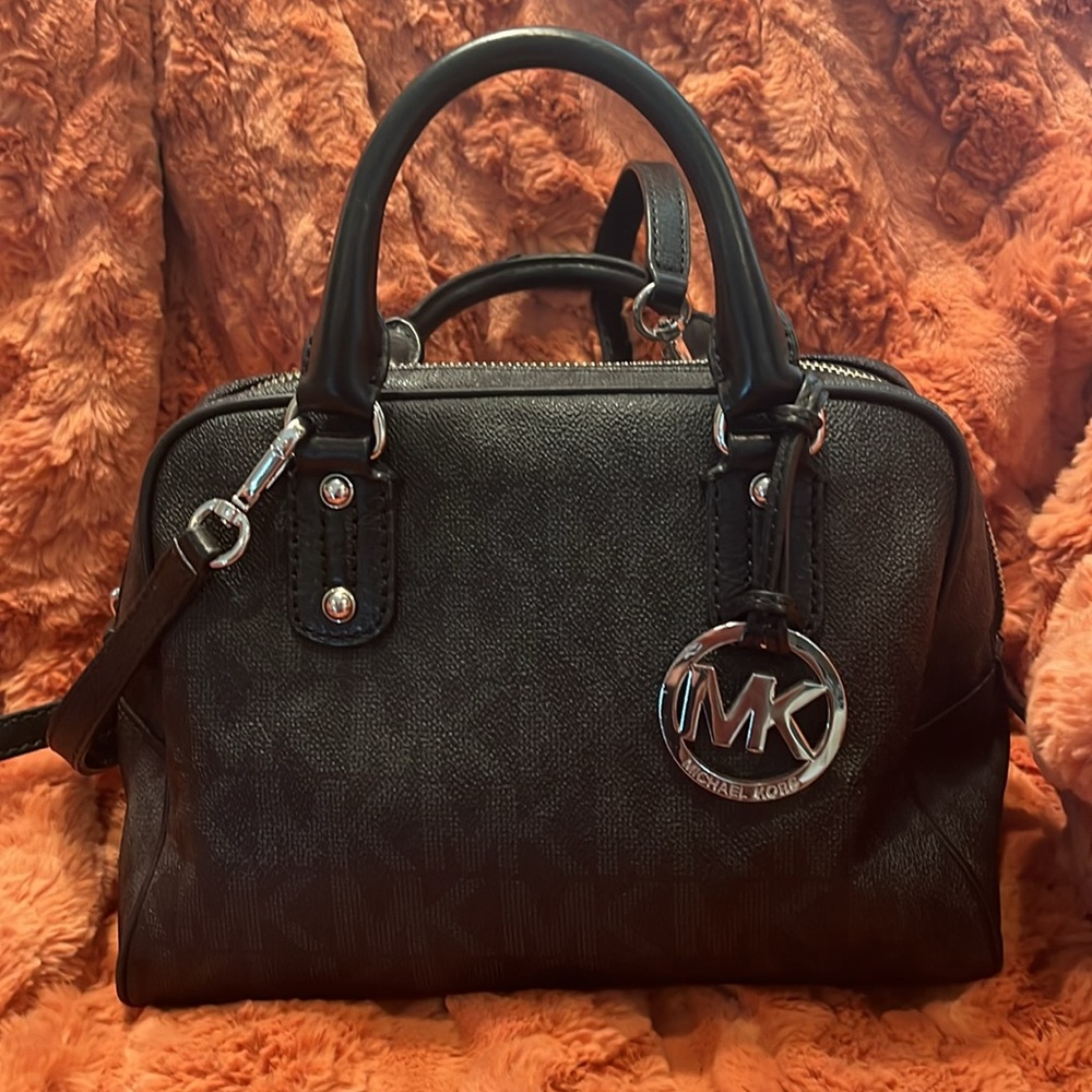 Michael Kors Black Satchel Bag